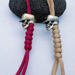 จี้รูปหัวกะโหล<span class=keywords><strong>ก</strong></span>ห้าดาวพร้อมจี้สาย<span class=keywords><strong>ค</strong></span>ล้อง<span class=keywords><strong>ค</strong></span>อเ<span class=keywords><strong>ค</strong></span>รื่องประดับเชือก<span class=keywords><strong>พารา</strong></span><span class=keywords><strong>ค</strong></span>อร์ดแบบทำมือ<span class=keywords><strong>ส</strong></span>ำหรับไฟฉายมีดพ<span class=keywords><strong>ก</strong></span>พา - Product Image 3