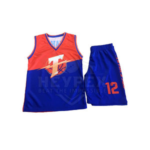 ชุดบาสเก็ตบอลออกแบบได้ตามต้องการระบายอากาศได้ดีสำหรับฤดูร้อน - Product Image 4