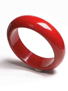 Brazaletes artesanales de resina artística para mujer, brazaletes de joyería llamativos - Product Image 2