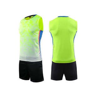 Uniforme de voleibol Unisex personalizado 100% Material de poliéster Impresión por sublimación Uniforme de voleibol Transpirable Secado rápido - Product Image 1