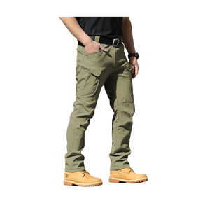 Pantalones tácticos impermeables con tope de costilla elástica para hombre de buena calidad, pantalones para senderismo, caza, trabajador, pantalones de carga al aire libre - Product Image 4