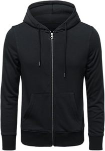 Sudadera con Cremallera para Hombre, Nueva Colección 2025, Diseño Sólido, para Invierno, de Alta Calidad, Algodón/Poliéster Ecológico - Product Image 5