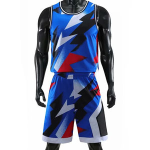 Uniforme de basket-ball personnalisé pour adulte, personnalisable avec votre propre logo, ensemble respirant en polyester 2025 à basse quantité minimale de commande, nouveauté 100% - Product Image 2