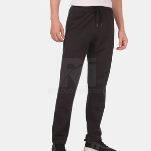 Pantalones de algodón 100% informales de diseño personalizado OEM para hombre, ropa de calle recta de cintura media ligera, aspecto lavado, precio razonable - Product Image 5