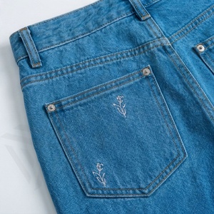 กางเกงยีนส์ลำลองผู้หญิง สีสันปรับแต่งได้ แฟชั่นเงางาม สำหรับงานปาร์ตี้ คลับ สไตล์ Y2K คุณภาพพรีเมียม ทันสมัย สตรีทแวร์ - Product Image 5