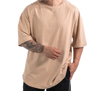 เสื้อยืดคอกลมผ้าฝ้ายสำหรับผู้ชายเสื้อยืดผ้าฝ้าย100% สำหรับผู้ชายทรงหลวมพิมพ์ลายแบบกำหนดเองได้มากกว่า100% - Product Image 1