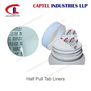 Doublures à demi-onglets pour bocaux et bouteilles en verre d'aluminium scellés à la feuille de boisson État neuf - Product Image 2