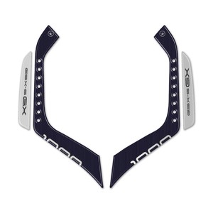 Adesivi Protettivi per Manopole Lato Passeggero Suzuki GSX-S1000GX 2024-2025, Compatibili con Moto - Product Image 2