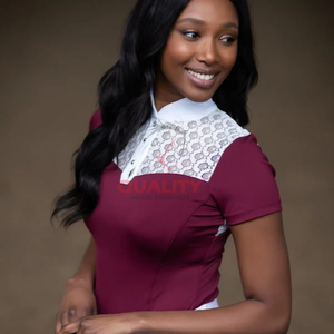 เสื้อปั่นจักรยานสำหรับผู้หญิงมีสไตล์เสื้อปั่นจักรยานน้ำหนักเบาทนทานและสวมใส่สบายเหมาะสำหรับการแข่งขันขี่ม้า - Product Image 3