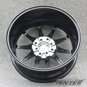 Fonyee新车轮16 17英寸7.0 7.5 J 4x100/114.3铝合金多辐设计汽车轮辋装修模式在当前库存 - Product Image 6