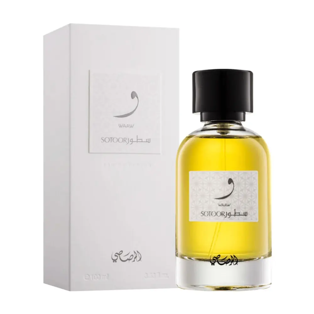 최고 등급 Sotoor Waaw EDP - 100ML (3.4 oz) by Rasasi 프리미엄 품질 남여공용 최고의 향수