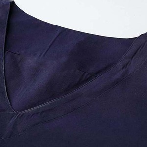Traje médico Ropa de calle Uniformes de enfermera ajustados Precio barato Uniformes de hospital exfoliantes personalizados Uniformes de enfermera Top de manga corta Joggers - Product Image 5