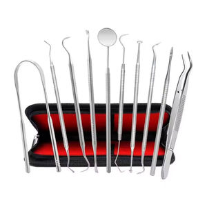 Kit de Fresas Dentales de Acero Inoxidable de Alta Calidad 2025, Hechas a Medida, 8 Piezas, Instrumento de Cirugía General, Reutilizable, Manual - Product Image 1