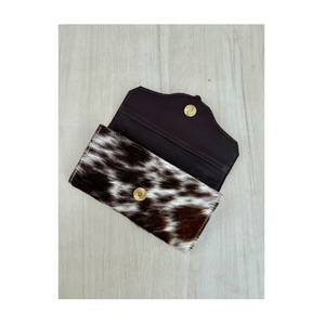 โบฮีเมียนดอกไม้ตะวันตกกระเป๋าใส่เหรียญหนังแท้ประดับพู่กระเป๋าเครื่องมือช่าง - Product Image 2