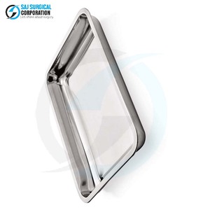 Bandeja Universal Manual de Acero Inoxidable, Duradera, Reutilizable, Diseño Multiusos para Cirugía General, Certificación CE - Product Image 4