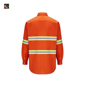 Uniforme de trabajo de manga larga para hombre, ropa de seguridad reflectante para construcción industrial al aire libre - Product Image 3