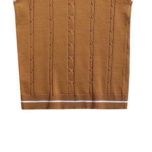 Easy to Wear Best Selling <b>Men's</b> Women's <b>Sleeveless</b> <b>Sweaters</b> High Quality with All Sizes Colors & Embroidery Decoration Low MOQ - Product Image 5