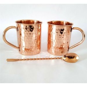Taza Ayurvédica de Cobre Puro para Almacenamiento de Agua |   Recipiente de Cobre Sólido Forjado a Mano para Beneficios para la Salud, Taza de Cobre Resistente al Deslustre - Product Image 3