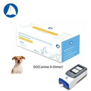 En promotion : Kit de <span class=keywords><strong>test</strong></span> rapide D-dimère canin (DD) pour diagnostic vétérinaire FIA - Product Image 1