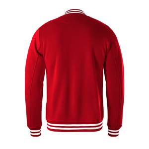 High Quality Customizable Wool Varsity Jackets Eco-Friendly Windproof Lightweight <b>Stand</b> Collar Casual High-Breathable Men's - Product Image 2