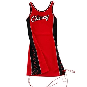 Maillot de basket-ball à cordon de serrage pour femmes, 100% polyester, séchage rapide, respirant, vêtements de sport, maillot de basket-ball à cordon de serrage - Product Image 1