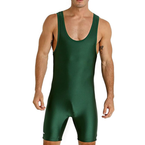 Combinaison de lutte personnalisée à séchage rapide, respirante, en spandex/polyester 220g, compression pour hommes, coupe professionnelle, équipes universitaires - Product Image 6