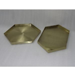 Ensemble de Plats de Présentation en Métal Style Américain Écologique et Durable - Product Image 5