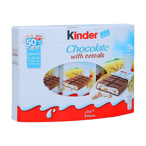 Kinderr Chocolate con cereales Blanco 30 Gr Precio, Compra con Opciones A Plazo. Mejores ventas Kinderr Chocolate con cereales 43G - Product Image 1