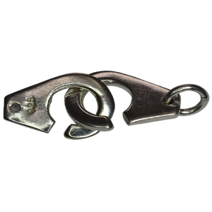 Tubes d'extrémité en argent sterling avec Fishook Fabricant et fournisseur de fermoirs en argent Résultats en argent sterling au meilleur prix - Product Image 6