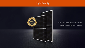 Sunplus Hybrid-<b>Grid</b> Monocrystalline Silicon Energy Storage <b>System</b> 12KW <b>System</b> MPPT Controller LIFePO4 5.12kWh Battery - Product Image 2
