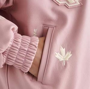 แจ็กเก็ตทีมกีฬา unisex-ขนสัตว์และหนังคุณภาพสูงเหมาะสำหรับทีมกีฬาและสไตล์ในชีวิตประจำวัน - Product Image 4