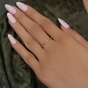 Hecho a mano IGI Certified VVS Lab Grown Diamond 14K Oro sólido Diamante único Anillo DE BODA Joyería de lujo de moda de gama alta - Product Image 3