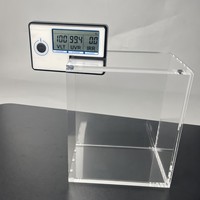 Boîte de présentation ETB résistante aux UV à 99,5 % avec aimants N52 - Protection acrylique de qualité supérieure pour Elite Trainer Box - Service personnalisé