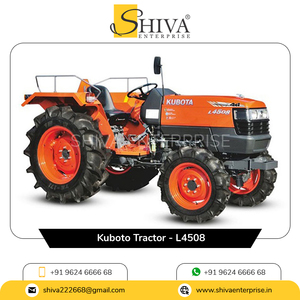 รถแทรกเตอร์คูโบต้า L4508 ได้รับการรับรองมาตรฐาน CE ความแม่นยำสูง น้ำหนัก 1395 กก. ระบบขับเคลื่อน 4x4 สำหรับใช้งานในฟาร์ม จัดส่งโดยตรงจากญี่ปุ่นไปยังอินเดีย - Product Image 6