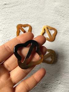 Anillo para Bufanda de Cuerno de Búfalo con Pulido Suave que Agrega Elegancia Suave y Sujeción Segura a Cualquier Bufanda de Alta Calidad - Product Image 5