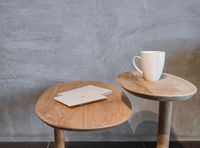 Mesa Auxiliar de Teca Sólida para Sala de Estar, Restaurante, Hotel, Villa, Resort, Cafetería, Mobiliario Comercial para Hostelería, Venta al Por Mayor