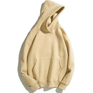Sweat à capuche unisexe pour homme, 100% coton, de haute qualité, avec logo personnalisé, hiver, solide, à séchage rapide, respirant, avec poche - Product Image 2