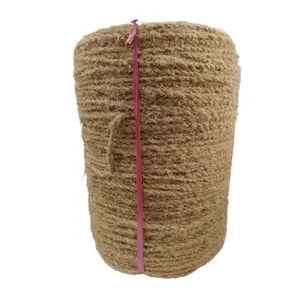 High-quality Coconut Coir Rope used for Making Coir Mat with 100% from Natural Coconut Fibers