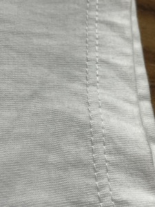 5501 classica maglietta bianca a maniche corte realizzata al 100 percento in cotone pettinato per un abbigliamento quotidiano morbido e Unisex - Product Image 2