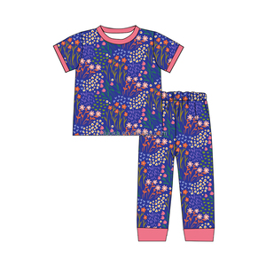Tutina per Neonati in <span class=keywords><strong>Viscosa</strong></span> di Bambù 95% Personalizzata con Stampa Occidentale, Abbigliamento Boutique, Pigiamino per Bambini - Product Image 2