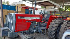 รถแทรกเตอร์มือสองสีแดง รุ่น Massey Ferguson 385 ขับเคลื่อน 4 ล้อ สำหรับงานเกษตรกรรม - Product Image 5