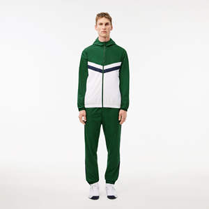 Vêtements de sport pour homme, imprimé uni, 2 pièces, fermeture éclair intégrale, léger, 100% coton, jogging, printemps, manches longues, respirant, fitness, gym - Product Image 6