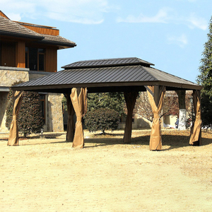 Pavillon de jardin en alliage d'aluminium de qualité supérieure, grand abri solaire de luxe pour cour, tente de véranda, vente en gros - Product Image 6