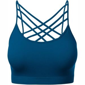 Nouvelle arrivée Soutien-gorge de sport pour femmes sur mesure, quantité minimale de commande bas, vêtements d'entraînement avec motif solide au meilleur prix, soutien-gorge grande taille - Product Image 2