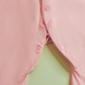 Manufacturer Direct Baby Footie Sleepsuit - 0-9 Month Soft Knit Fabric - Custom Pocket Detail <b>Onesie</b> OEM/ODM - Product Image 3