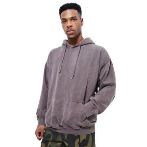 Sweat-shirt uni 100% coton de haute qualité, en vrac, en molleton français lourd, logo brodé, taille plus, thermique, anti-froissement, tricoté - Product Image 1