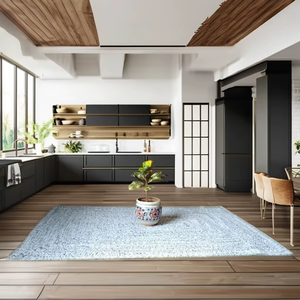 Handmade Woven Modern Style Eco-Friendly Non-Slip Reversible Jute Braid <b>Washable</b> Rug <b>for</b> Home Use Living Room <b>Kitchen</b> Entryway - Product Image 1