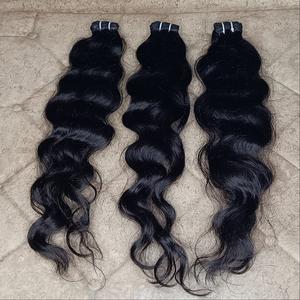 Extensions de cheveux humains Remy indiens Style de vague naturelle 30 pouces de longueur - Product Image 3