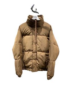 Chaqueta acolchada ligera personalizada al por mayor 2025 para hombre cortavientos de invierno de gran tamaño con cuello levantado - Product Image 1