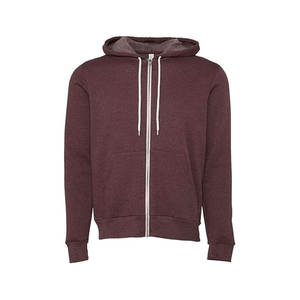 Sudadera con Capucha Personalizada de Alta Calidad con Bolsillo Lateral con Cremallera, Ajuste Holgado, Logotipo Impreso, Nueva Original, Manga Larga, Bolsillos Laterales, Sudadera Tri-Blend - Product Image 3